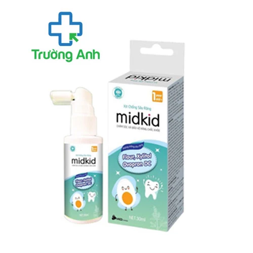 Midkid - Dung dịch xúc miệng ngừa sâu răng cho trẻ của DK Pharma