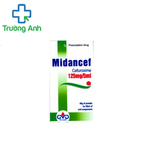 Midancef 125mg/5ml MD Pharco (bột) - Thuốc điều trị nhiễm khuẩn