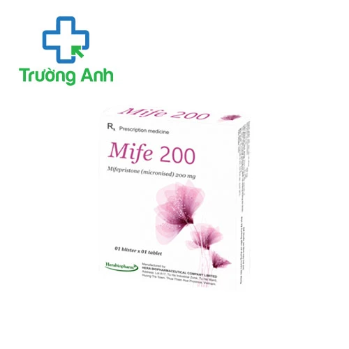 Mife 200 Herabiopharm - Thuốc kết thúc thai kỳ trong tử cung
