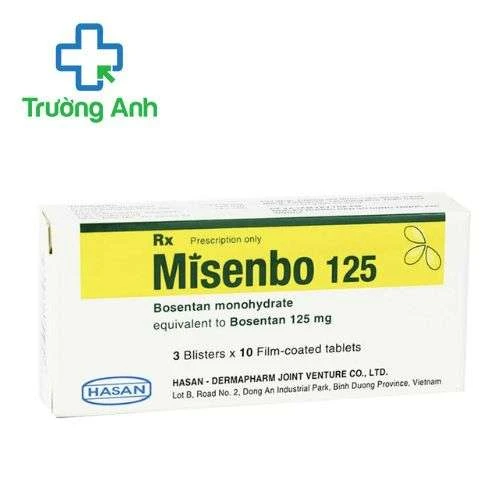 Misenbo 125 Hasan - Dermapharm - Giúp điều trị tăng huyết áp động mạch phổi