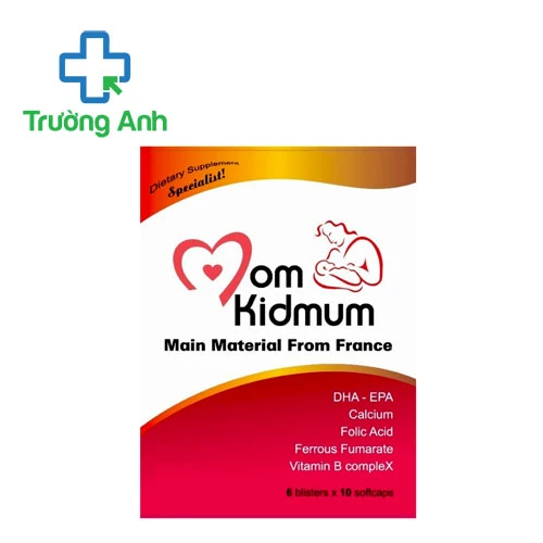 Mom KidMum Vinphaco - Giúp bổ sung vitamin và khoáng chất trong thai kỳ