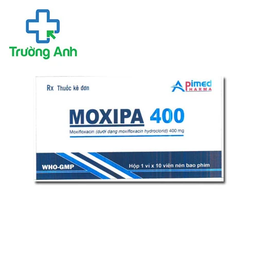 Moxipa 400 - Thuốc điều trị bệnh nhiễm khuẩn hiệu quả của Apimed