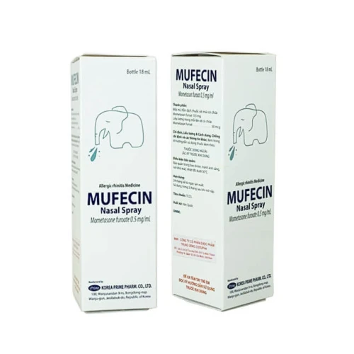 Mufecin - Thuốc điều trị viêm mũi dị ứng hiệu quả của Hàn Quốc