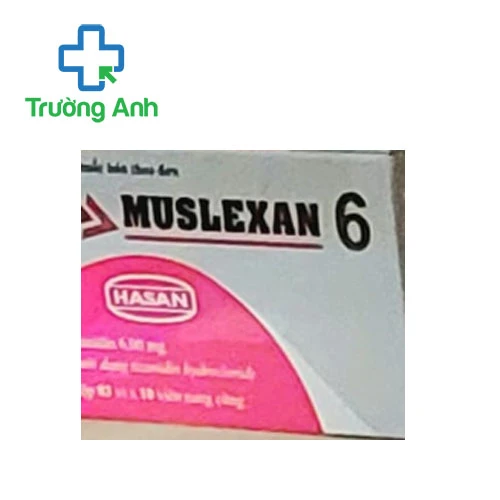 Muslexan 6 Hasan - Thuốc điều trị co cứng cơ dạng uống