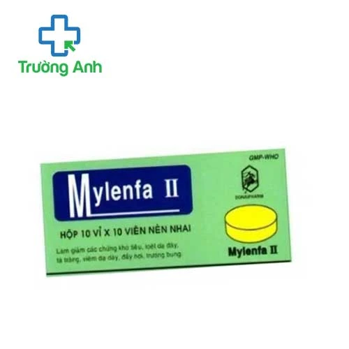 Mylenfa II - Giảm tình trạng tăng acid trong dạ dày hiệu quả
