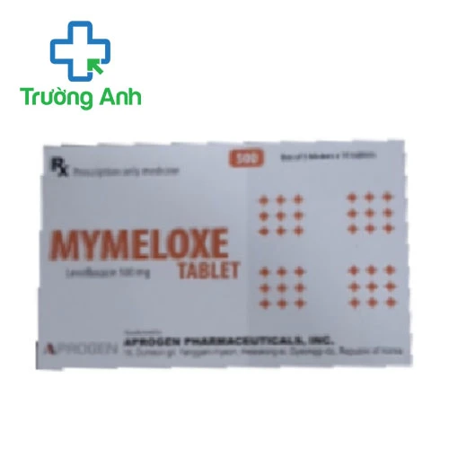 Mymeloxe Tablet 500mg Aprogen - Thuốc kháng sinh trị nhiễm khuẩn của Hàn