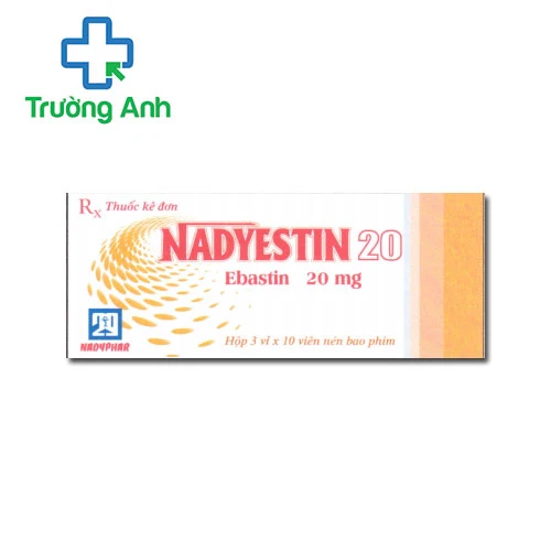 Nadyestin 20 - Thuốc điều trị viêm mũi dị ứng của NADYPHAR