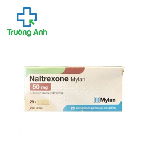 Naltrexone Mylan 50mg - Thuốc điều trị bệnh nghiện rượu