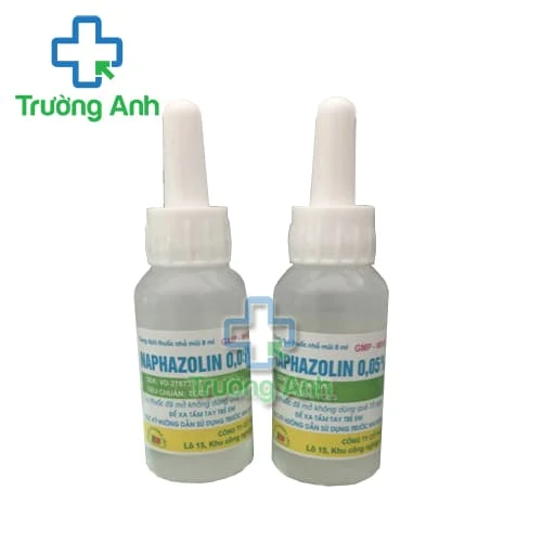 Naphazolin Hanoi pharma - Giảm triệu chứng ngạt mũi và điều trị viêm mũi