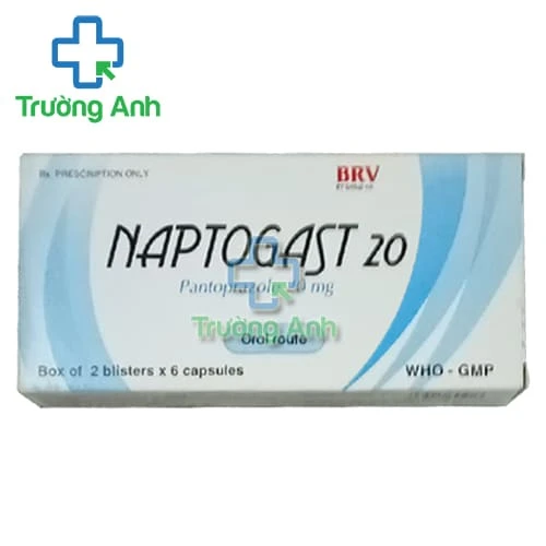 Naptogast 20 BV Pharma - Thuốc trị viêm loét dạ dày, tá tràng