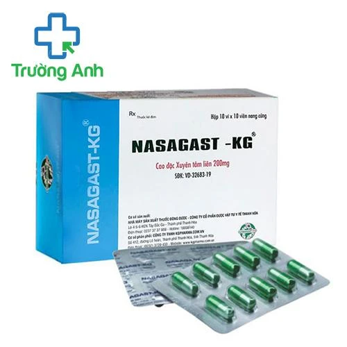 Nasagast-Kg  - Giúp điều trị viêm đường hô hấp hiệu quả 