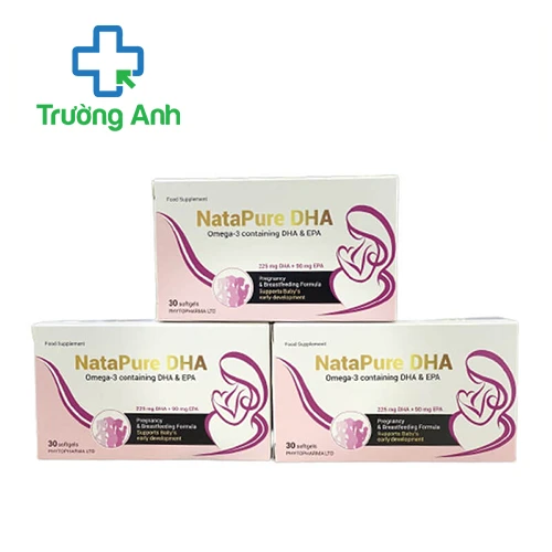 Natapure DHA Phytopharma - Giúp bổ sung Omega 3 cho bà bầu