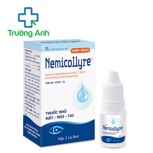 Nemicollyre 8ml HD Pharma -Thuốc nhỏ trị viêm mắt hiệu quả