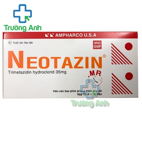 Neotazin MR 35mg Ampharco USA - Hỗ trợ điều trị cơn đau thắt ngực