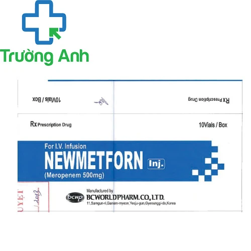 Newmetforn Inj. 0,5g - Thuốc điều trị nhiễm khuẩn của BCWorld