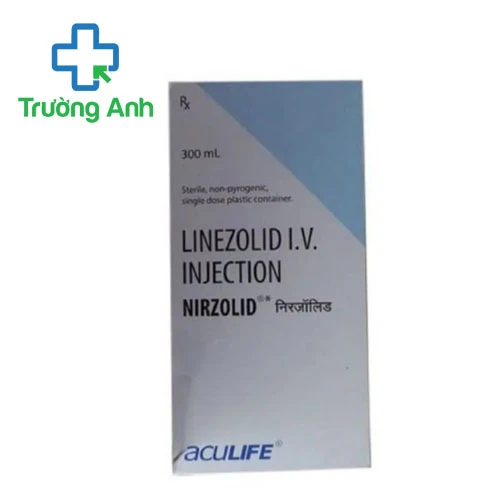 Nirzolid 600mg/300ml Aculife - Thuốc trị nhiễm khuẩn của Ấn Độ