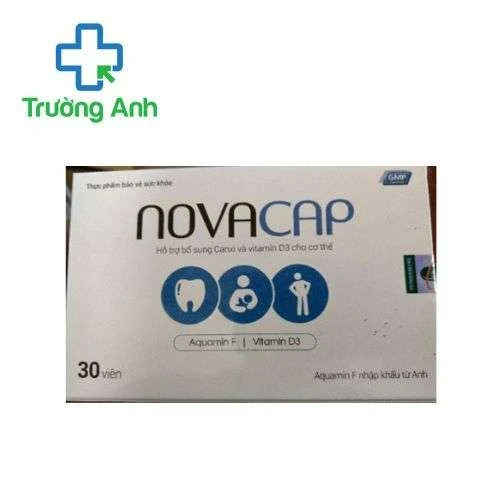 Novacap Nanofrance - Bổ sung canxi và vitamin D3 cho cơ thể