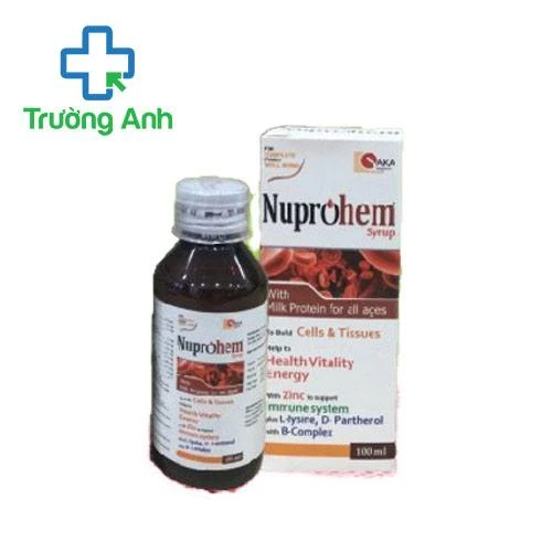 Nuprohem - Giúp bổ sung sắt, vitamin, khoáng chất cho trẻ 