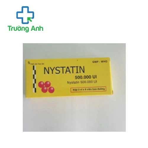Nystatin 500.000UI Donaipharm - Thuốc trị nấm hiệu quả