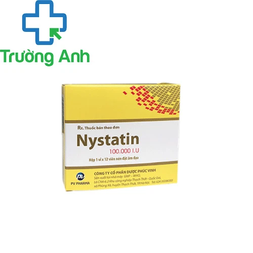 NYSTATIN PV Pharma - Thuốc đặt trị nhiễm nấm âm đạo của PV Pharma