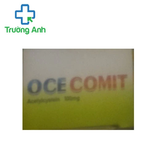 Ocecomit 100mg Hóa Dược - Thuốc trị tăng tiết dịch nhầy hô hấp