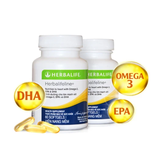 Herbalifeline - Bổ sung Omega 3 cho cơ thể, giảm đột quỵ hiệu quả