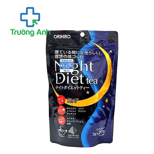 Orihiro Night Diet Tea (20 gói) - Trà hỗ trợ giảm cân hiệu quả