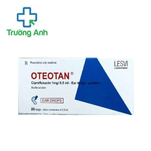 Oteotan Lesvi - Điều trị viêm tai cấp tính và mạn tính