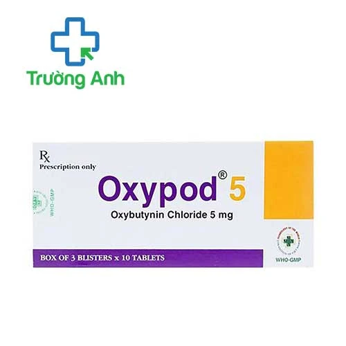 Oxypod 5 OPV - Thuốc trị tiểu đêm, tiểu không tự chủ hiệu quả
