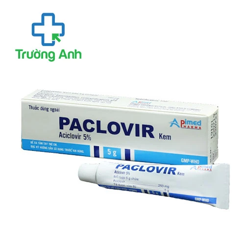 Paclovir cream - Thuốc bôi điều trị herpes simplex hiệu quả