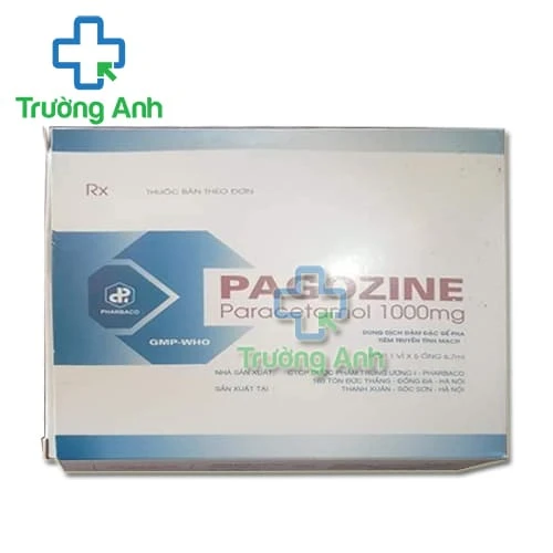 Pagozine 1000mg Pharbaco - Thuốc giảm đau, hạ sốt hiệu quả
