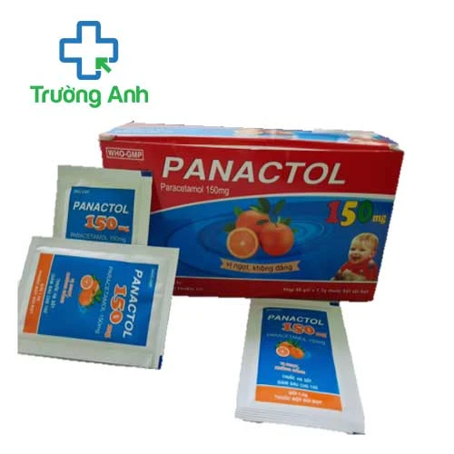 Panactol 150mg Khapharco - Thuốc giảm đau, hạ sốt cho trẻ em