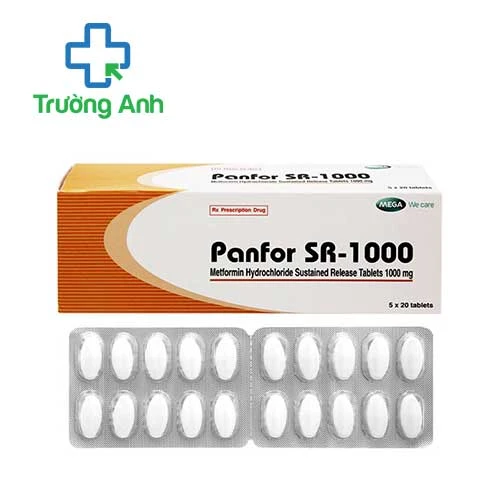 PANFOR SR-1000 Inventia - Thuốc điều trị tiểu đường của Ấn Độ