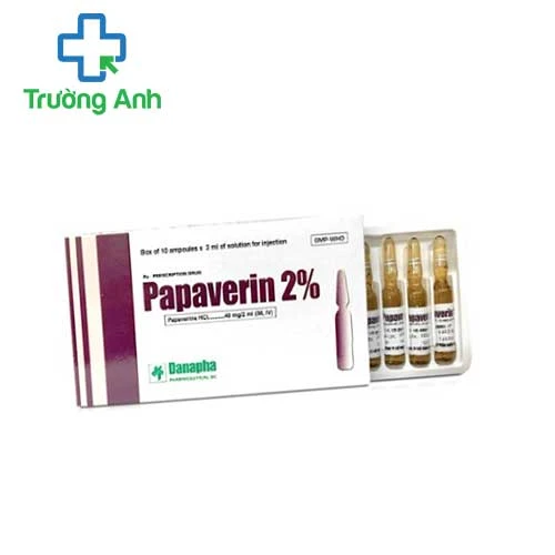 Papaverin 2% - Thuốc chống co thắt cơ trơn hiệu quả của Danapha