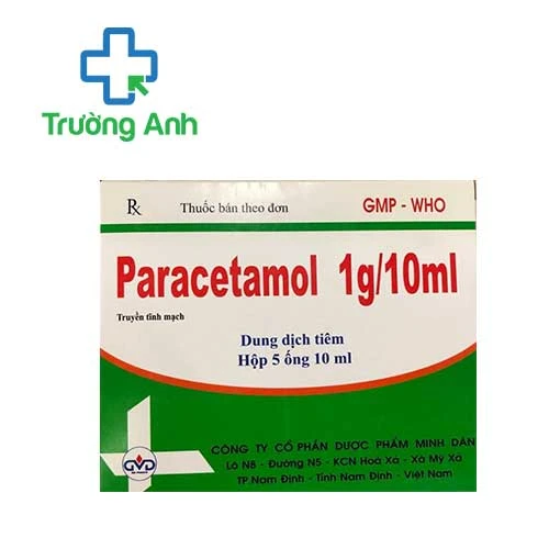 Paracetamol 1g/10ml MD Pharco - Thuốc giảm đau, hạ sốt hiệu quả