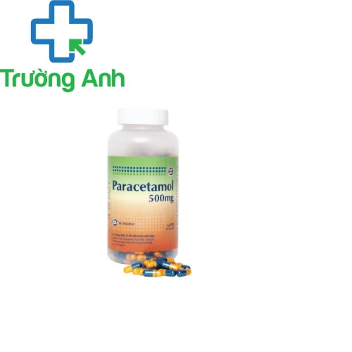 PARACETAMOL 500 MG PV Pharma (viên nang) - Thuốc giảm đau hạ sốt