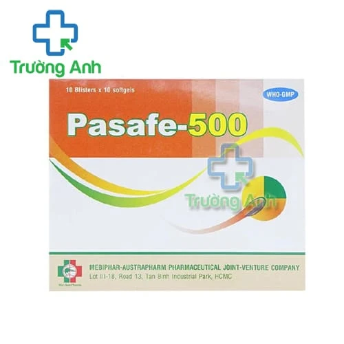 Pasafe-500 Mebiphar-Austrapharm - Thuốc giảm đau, hạ sốt