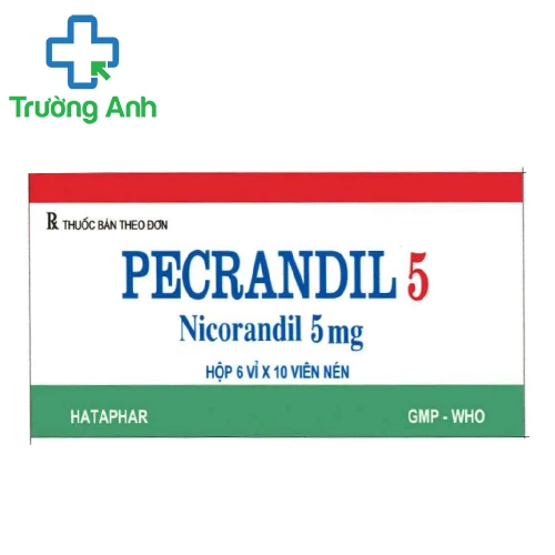 Pecrandil 5 - Thuốc điều trị đau thắt ngực hiệu quả