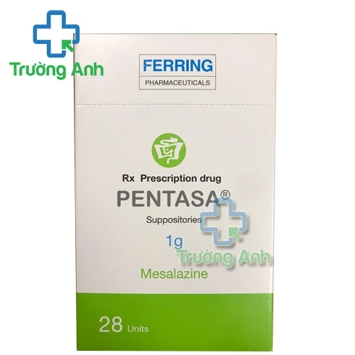 Pentasa 1g (viên đặt) - Thuốc điều trị bệnh Crohn hiệu quả