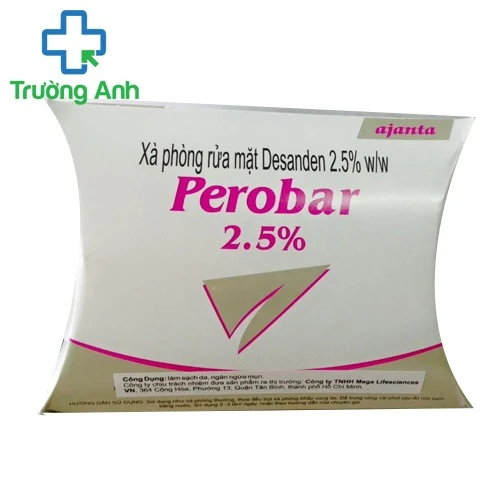 Perobar 2,5% - Xà phòng trị mụn hiệu quả của Ấn Độ