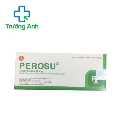 Perosu United International Pharma - Hạ cholesterol máu, giảm mỡ máu