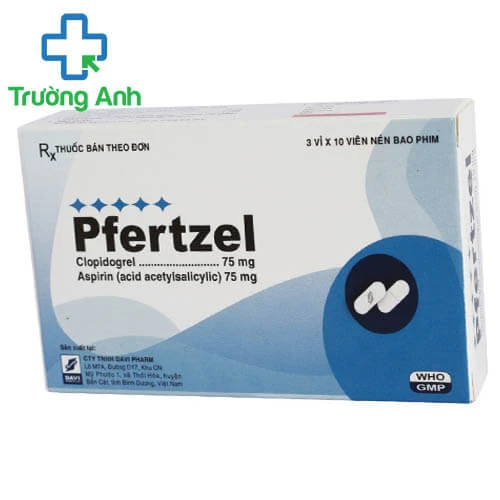 Pfertzel - Thuốc điều trị tắc nghẽn mạch hiệu quả của Davipharm