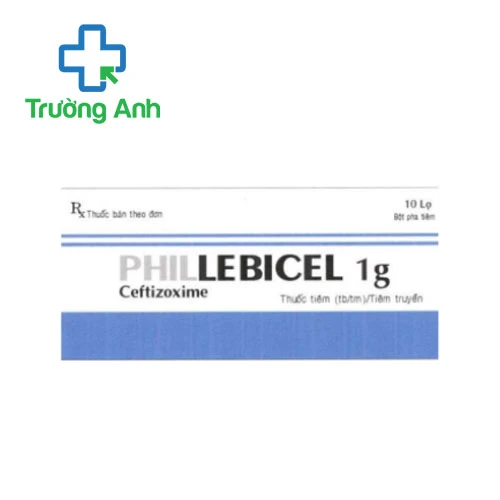 Phillebicel 1g - Thuốc điều trị nhiễm khuẩn nặng hiệu quả