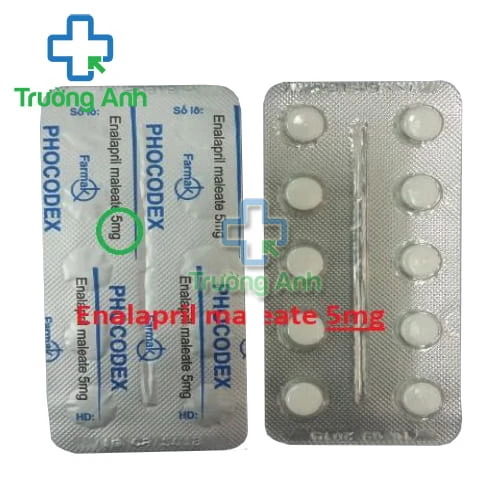 Phocodex 5mg - Thuốc trị tăng huyết áp hiệu quả của Farmak JSC