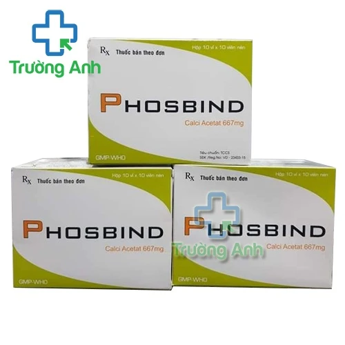 Phosbind - Thuốc điều trị bệnh thận hiệu quả của Armephaco