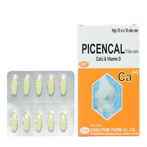 Picencal - Thuốc bổ sung Calcium hiệu quả của Hàn Quốc
