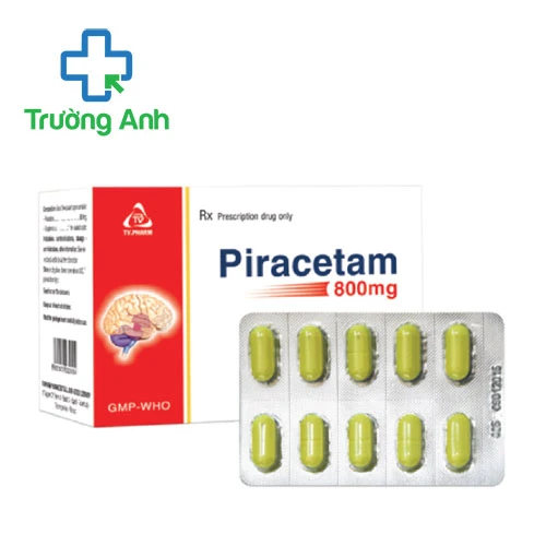 Piracetam 800mg TV.Pharm - Thuốc điều trị suy giảm trí nhớ
