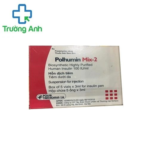 Polhumin Mix-2 - Thuốc điều trị đái tháo đường của Poland
