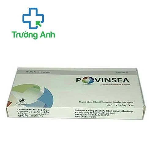 Povinsea 1g/2ml Pharbaco - Thuốc điều trị các bệnh về gan
