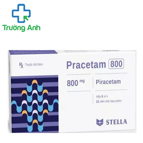 Pracetam 800 - Thuốc điều trị suy giảm trí nhớ hiệu quả của Stella